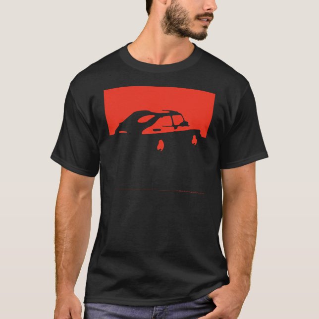 Saab 900 SPG/Aero - vermelho em camisas escuras (Frente)