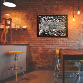 Sabedoria de sucesso dizendo poster de foto