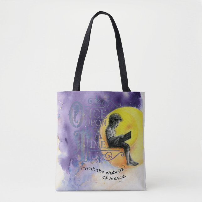 Sabedoria de um sábio, Shoulder Tote Bag (Frente)