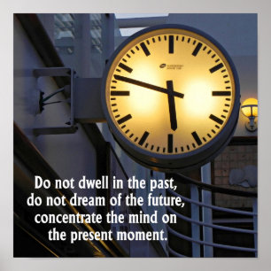 Sabedoria do Tempo Pensando em poster