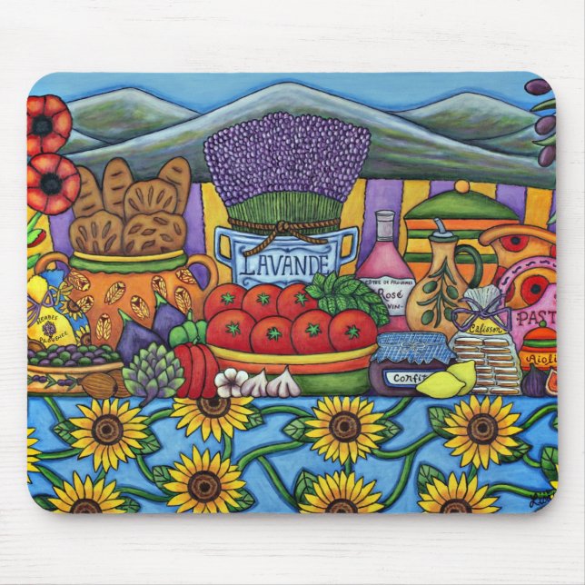 Sabores de Provence Mousepad (Frente)