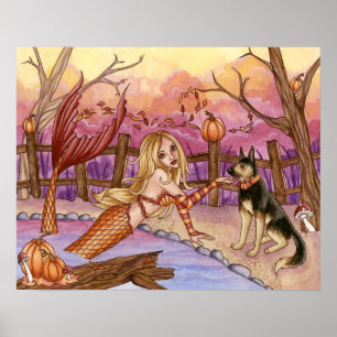 Sabrina - poster da sereia da queda
