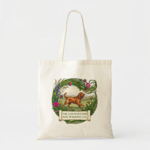 Saca Cão Cocker Spaniel Bolsa Tote com Logotipo Pe