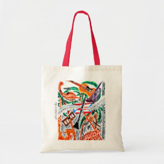 Saca La Música Bolsa Tote (com Poema)