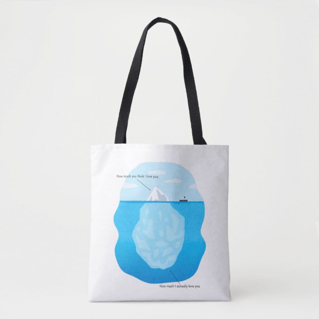 Saca Tote Amor de Iceberg (Frente)