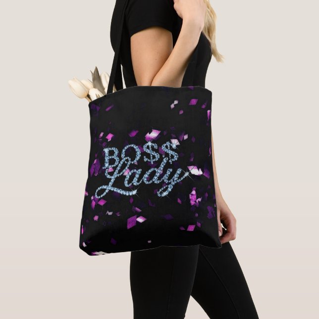 Saca Tote Estampa Total Boss Lady (Close Up)