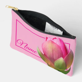 Saco de ferramenta personalizado - Lotus rosa