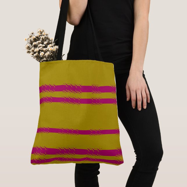 Saco de Tote All-Over-Impressão do SPNP, Grande (Close Up)