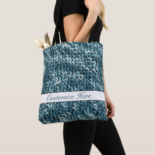 Saco de Tote Crochet Yarn