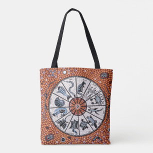 Saco de Tote da Astrologia Aboriginal