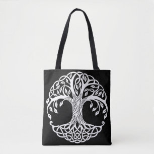 saco de tote de árvore celta