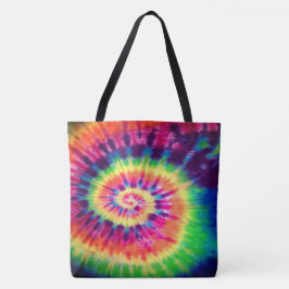Saco de Tote de Corante Espiral Personalizado
