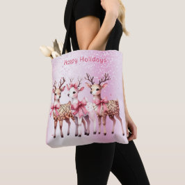 Saco de Tote de Feriado de Natal