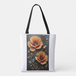 Saco de Tote de Flores