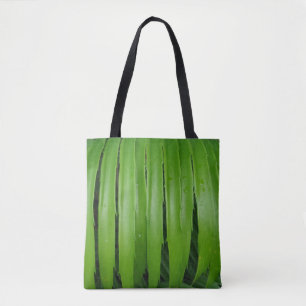 Saco de Tote de Folha Verde