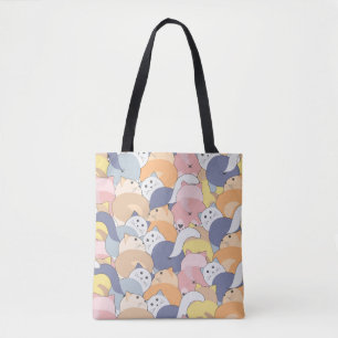 Saco de Tote de Gato de Gato Bonito - Gatinho Cozy