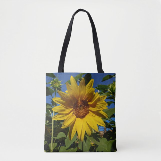 Saco de Tote de Girassol de Verão (Frente)