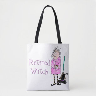 Saco de Tote de Halloween, Bruxa Reformada Engraç
