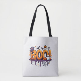 Saco de Tote de Halloween Spooky | Truque ou trata