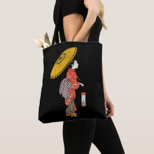 Saco de Tote de Mulher Asiática
