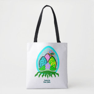 Saco de Tote de Ovos de Páscoa Delicioso