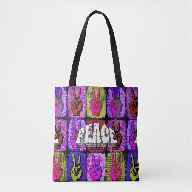 Saco de Tote de Paz (Frente)