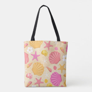 Saco de Tote de Praia da Seashell