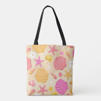 Saco de Tote de Praia da Seashell