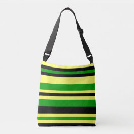 Saco de Tote de Stripes Inspirado jamaicano