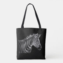 Saco de tote de zebra