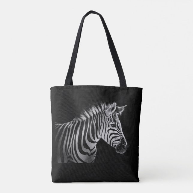 Saco de tote de zebra (Verso)
