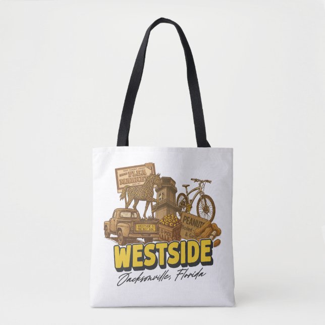 Saco de Tote do bairro Westside (Frente)