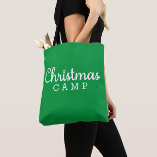 Saco de Tote do Campo de Natal | Verde | Bolsas de