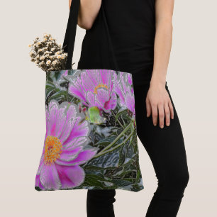 SACO DE TOTE DO CORPO PINK FLORAL