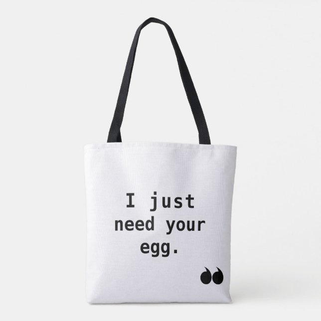 Saco de Tote do Fiancé 90 Dias (Verso)