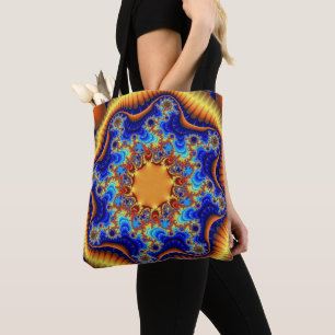 Saco de Tote do Fractalscope Celestial