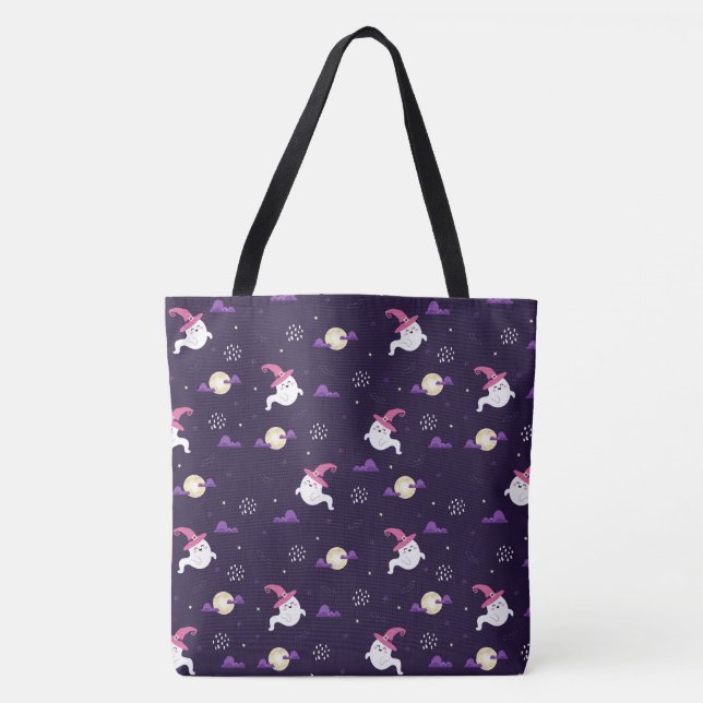 Saco de Tote do Halloween (Frente)