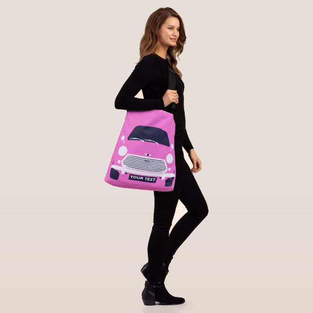 Saco de tote do Mini carro Clássico Personalizado (No(a) Modelo)