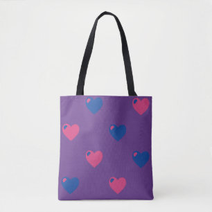 Saco de Tote do Orgulho Bissexual