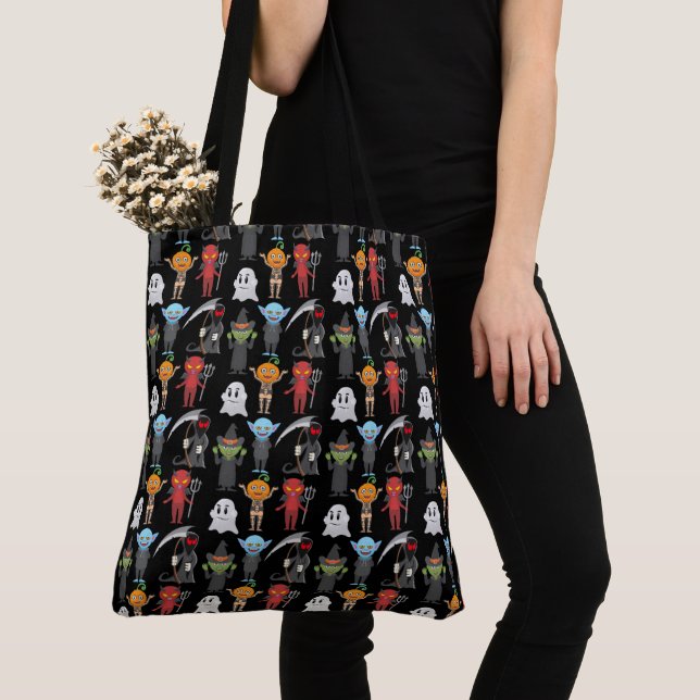 Saco de Tote do Partido Halloween (Close Up)