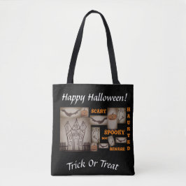 Saco de Tote do Tratado Halloween