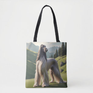 Saco de Tote Elegante de Hound Afegão