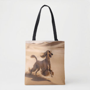 Saco de Tote Elegante de Hound Afegão