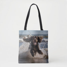 Saco de Tote Elegante do Cocker Spaniel
