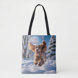 Saco de Tote Elegante do Cocker Spaniel