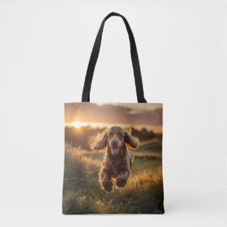 Saco de Tote Elegante do Cocker Spaniel