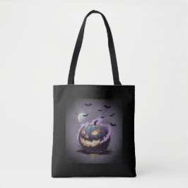 Saco de Tote Feliz Halloween - Truque Divertido e
