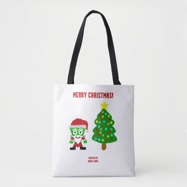 Saco de Tote FrankenQueijo Natal (Frente)
