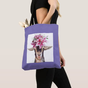 Saco de Tote - Lily e Posey os Caprinos