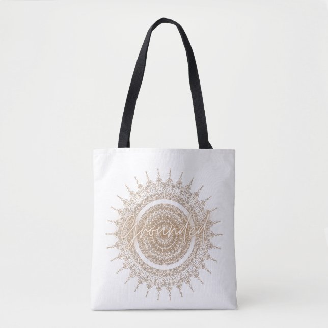 Saco de tote Mandala (Frente)